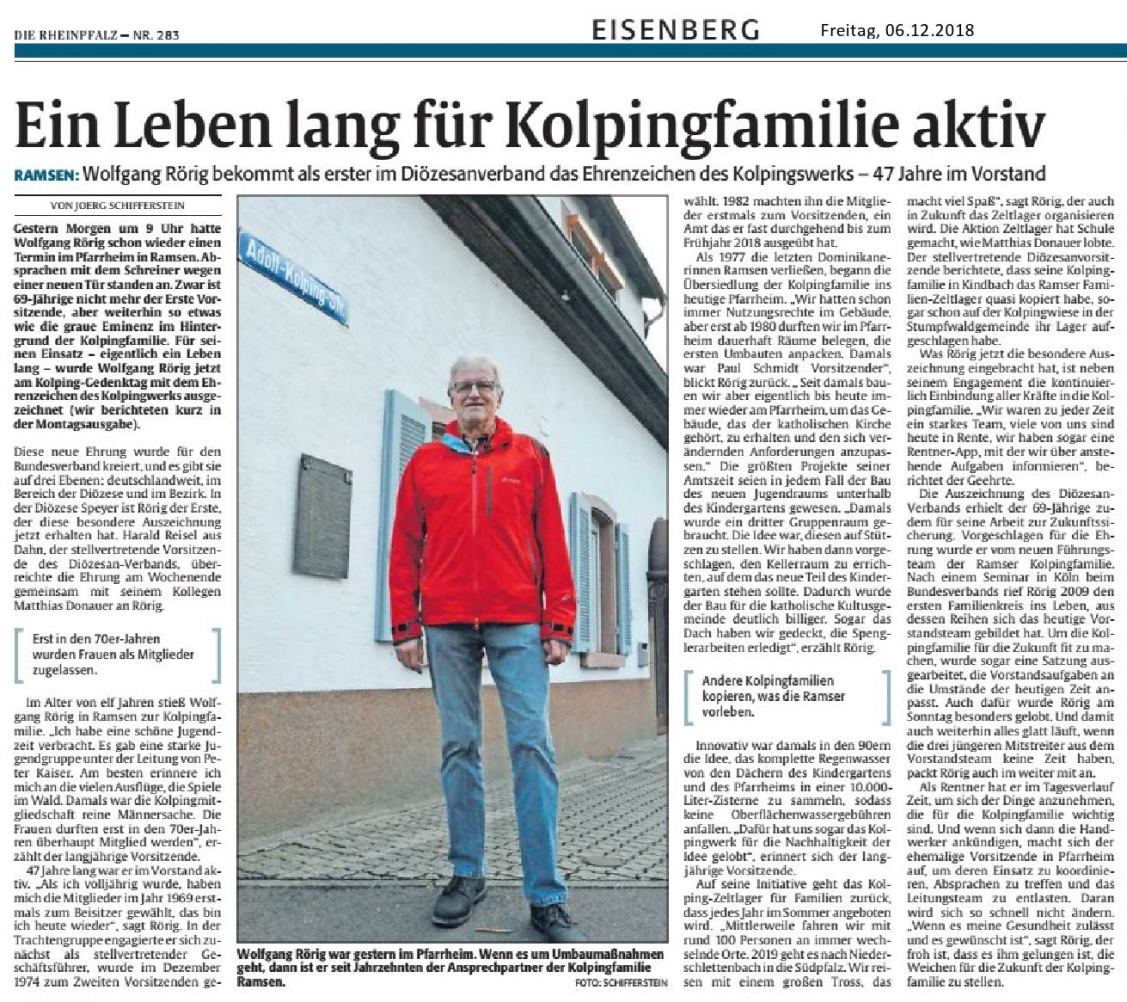 2018 7 Bericht Wolfgang Rörig
