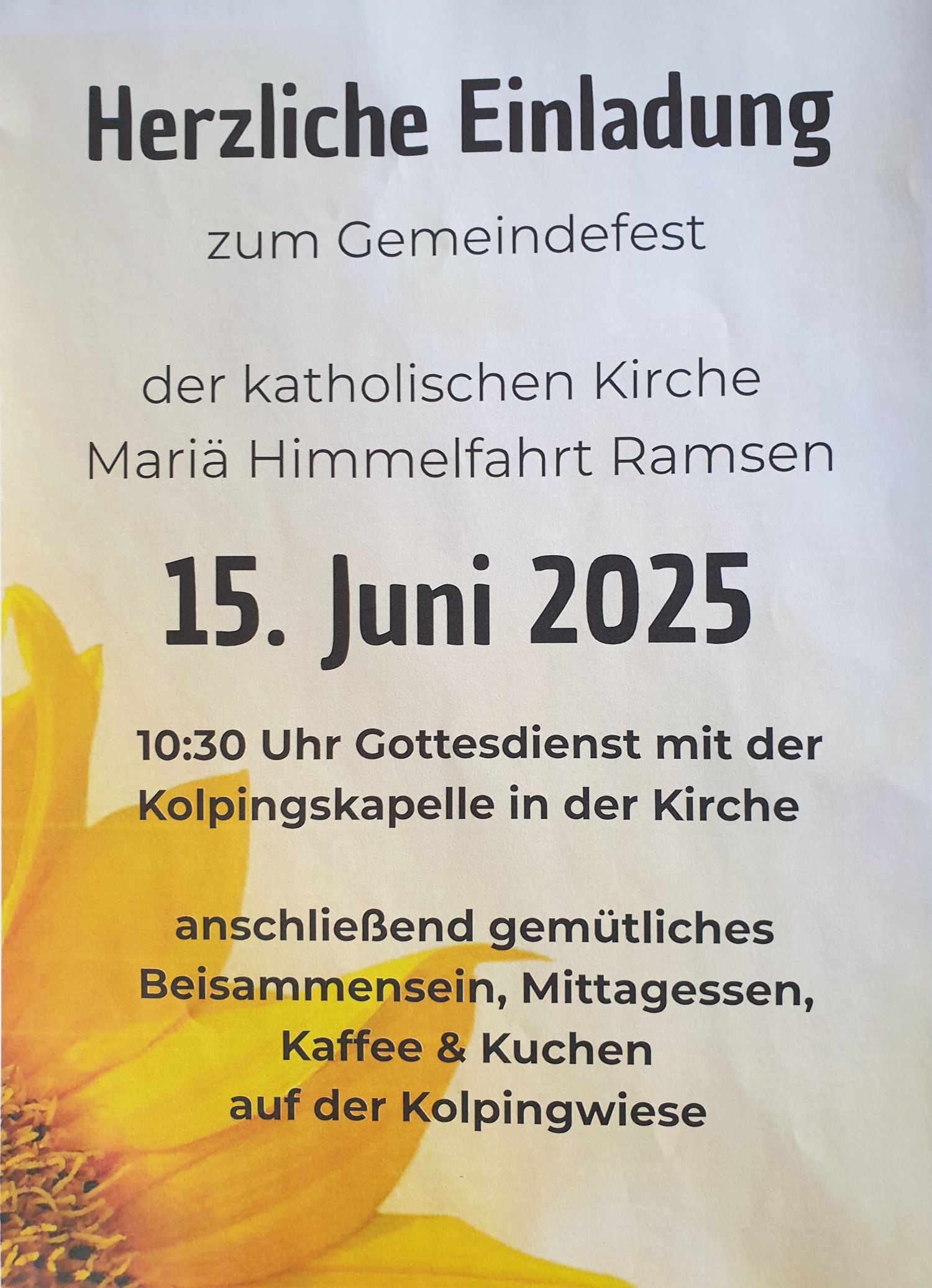 Gemeindefest 2025